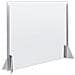 Schermo Protettivo Parafiato Senza Feritoia Per Banconi E Scrivanie - 660x560 Mm - Foto miniatura 4
