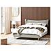 Letto Velluto Chaleix 180 X 200 Cm Grigio Chiaro - Foto miniatura 1