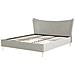 Letto Velluto Chaleix 180 X 200 Cm Grigio Chiaro - Foto miniatura 6