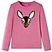 Maglietta Da Bambina Maniche Lunghe Lampone 140 - Foto miniatura 1