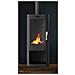 FR9016200B stufa Libera installazione A legna Nero - Foto miniatura 1