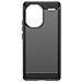 Custodia B-case Tpu Silicone Cover Case Per Xiaomi Redmi Note 13 Pro Plus 5g Carbon Metal Black - Foto miniatura 2