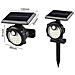 Picchetto Giardino Energia Solare 26 Smd Led Luce Fredda Sensore Movimento B0393 - Foto miniatura 4