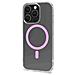 Apple Iphone 16 Pro Cover In Morbido Tpu Trasparente Magsafe Rosa - Foto miniatura 1