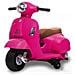 Moto Elettrica By Bcs 1002 Rs Vespa Piaggio 6v Rosa - Foto miniatura 1