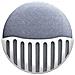 Dam Supporto Da Parete  Per Google Home Mini 10x5x8 Cm. Colore Bianco - Foto miniatura 1