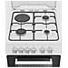Cucina A Gas Bianca A 4 Fuochi Da 60 Litri - Fss53011dw - Foto miniatura 4