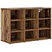 Scarpiera Legno vecchio 77.5 x 30 x 51 cm Legno multistrato - Foto miniatura 1
