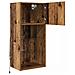 Mobiletti TV a parete 2 pcs Legno vecchio 40,5 x 30 x 90 cm - Foto miniatura 7