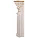 Cornice Per Camino In Legno Intagliato Decorativa 142x32x110h Cm - Foto miniatura 3