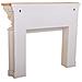 Cornice Per Camino In Legno Intagliato Decorativa 142x32x110h Cm - Foto miniatura 4