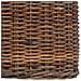 Cestino per piante con archiviazione 2 pcs Marrone Rattan Lacak - Foto miniatura 8
