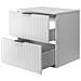 | Mobile sottolavabo - 60 cm | Bianco opaco - Legno | L /H /D 60/57/46 cm | 2 cassetti Softclose | Mobili bagno, mobili bagno, basi - Foto miniatura 10