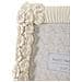 Cornice Portafoto Cempak In Resina Crema Con Fiori E Rigature 15x20 - Foto miniatura 4