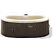 Spa Pool Ovale Pompa Integrata 1800Wt Scalda Acqua Fino 40? 100 Getti Telo Copertura Telo Protezione A Terra 2 Cartucce Filtro Sistema Sicurezza Chiusura Copertura 550 Litri 190*120*65 Cm - Foto miniatura 3