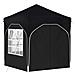 Tenda per feste a pop-up 192 x 192 x 245 cm Antracite - Foto miniatura 5