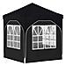 Tenda per feste a pop-up 192 x 192 x 245 cm Antracite - Foto miniatura 9