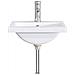 Lavabo da bagno Cromato 42 x 40 x 16,5 cm Metallo - Foto miniatura 3
