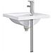 Lavabo da bagno Cromato 42 x 40 x 16,5 cm Metallo - Foto miniatura 5