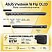Vivobook 16 Flip Oled Tp3607sa-si106w Intel Core Ultra 7 258v Intel Ai Boost Npu 32gb Intel Arc Graphics Ssd 1tb 16” Wuxga 16:10 60hz Touch Screen Win11 Home Tastiera Retroilluminata + Stylus Pen - Foto miniatura 4