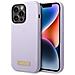 Custodia Guess In Silicone Con Logo Magsafe Per Iphone 14 Pro - Viola - Foto miniatura 2