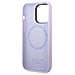 Custodia Guess In Silicone Con Logo Magsafe Per Iphone 14 Pro - Viola - Foto miniatura 7