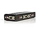 Kit Switch KVM USB con audio e cavi 4 porte, colore nero - Foto miniatura 2