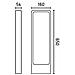 Faro 75520 - Das Led Lampada Paletti Grigio Scuro H 65cm - Foto miniatura 8