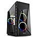 Case Night Shark Middle Tower ATX / EATX / Micro-ATX / Mini-ITX 2 Porte USB 3.0 Colore Nero / RGB (Finestrato)  - Foto miniatura 1