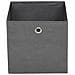 Contenitori 10 pz in Tessuto non Tessuto 32x32x32 cm Grigio - Foto miniatura 7