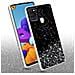 Custodia Compatibile Con Samsung Galaxy A21s In Nero Con Glitter - Coperchio Protettivo In Silicone Tpu Flessibile Con Glitter Scintillanti - Foto miniatura 3