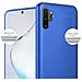 Custodia Compatibile Con Samsung Galaxy Note 10 Plus In Blu Metallico - Coperchio Protettivo In Silicone Tpu Flessibile - Foto miniatura 5