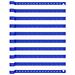 Paravento Da Balcone Blu E Bianco 120x300 Cm In Hdpe - Foto miniatura 1