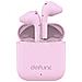 Cuffie Wireless Tws Bluetooth 5.2 Impermeabili Ipx4 Modello True Talk, Rosa - Foto miniatura 5