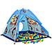 Tenda Da Gioco Per Bambini Blu 120x120x90 Cm - Foto miniatura 3