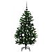 Albero Natale Incernierato Con 150 Led E Palline 150 Cm - Foto miniatura 4