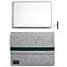 HR-014 borsa per laptop 38,1 cm (15") Cover Verde, Grigio - Foto miniatura 2