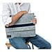 HR-014 borsa per laptop 38,1 cm (15") Cover Verde, Grigio - Foto miniatura 7