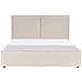 Letto Matrimoniale Tessuto Beige Con Contenitore 160 X 200 Cm Moissac - Foto miniatura 7