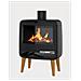 FR9016130B stufa Libera installazione A legna Nero - Foto miniatura 3