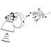 Spot Moderno Seras 2 In Acciaio Nero 1 Luce Gu10 3w Ip20 - Foto miniatura 2