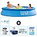 Piscina Fuori Terra - In Giro - 305x61 Cm - Blu - Include Accessori Coordinati A835 - Foto miniatura 1