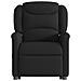 Poltrona Alzapersona Massaggiante Reclinabile Nera in Tessuto - Foto miniatura 5