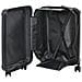 Valigia Pieghevole Morbida 20'' Nera 34x23x55.5 cm ABS - Foto miniatura 2