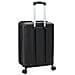 Valigia Pieghevole Morbida 20'' Nera 34x23x55.5 cm ABS - Foto miniatura 5