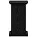 Supporto per Piante Rovere Nero 33x33x60 cm Legno Ingegnerizzato - Foto miniatura 6