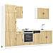 Set Mobili da Cucina 7 pz Kalmar Rovere Sonoma in Truciolato - Foto miniatura 2