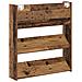 Armadi per scarpe da muro 2 pcs Legno vecchio Legno multistrato - Foto miniatura 8