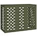 Copertura per Condizionatore d'Aria Verde Oliva 110x50x80 cm Acciaio - Foto miniatura 1