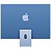 iMac M M4 59,7 cm (23.5") 4480 x 2520 Pixel PC All-in-one 16 GB 256 GB SSD macOS Sequoia Wi-Fi 6E (802.11ax) Blu - Foto miniatura 4